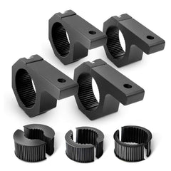 Nilight 90020D mounting bracket kit product shot highlighting sturdy aluminum construction for off-road use