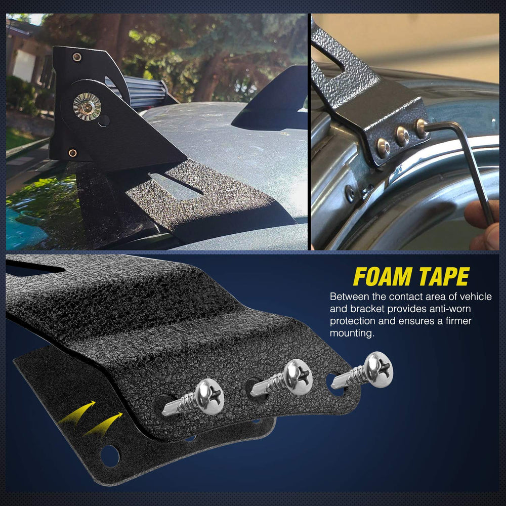 Nilight 90031B compatibility guide illustrating Silverado Yukon fitment.