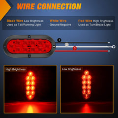 Nilight ABS PC lens shell protects the light in rugged conditions.