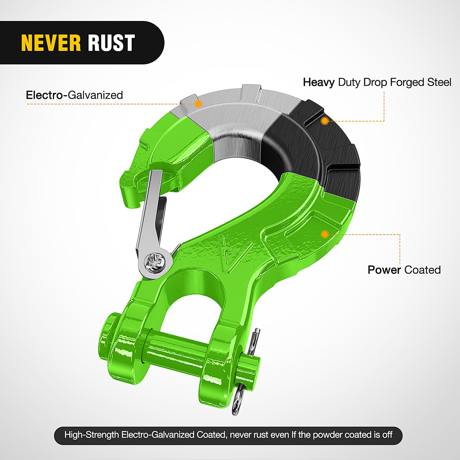 Allen wrench for quick on site winch hook adjustments