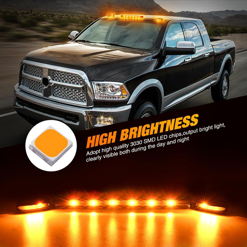 Nilight amber marker for Silverado-Sierra, easy upgrade for 2007–2014 models.