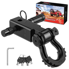 Nilight anti-theft shackle hitch receiver offers a secure towing point for rugged off-road use.