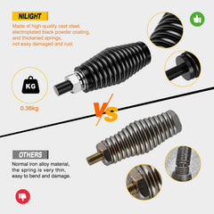 Nilight barrel base Can-Am mount facilitates easy, steady installation.
