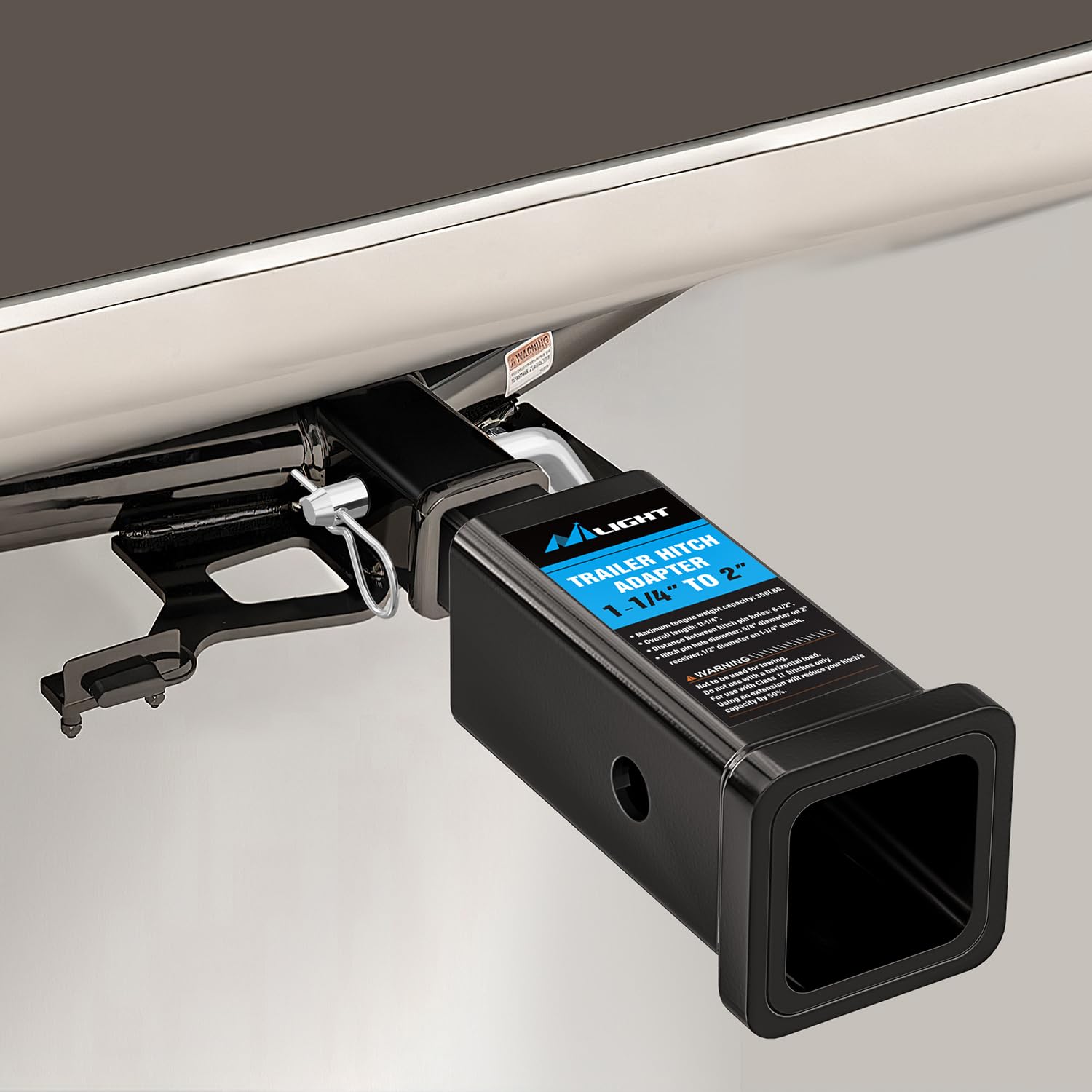 Nilight hitch extender helps clear cargo and bike racks