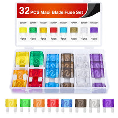 Nilight blade fuse 20A with color-coded housing for quick identification