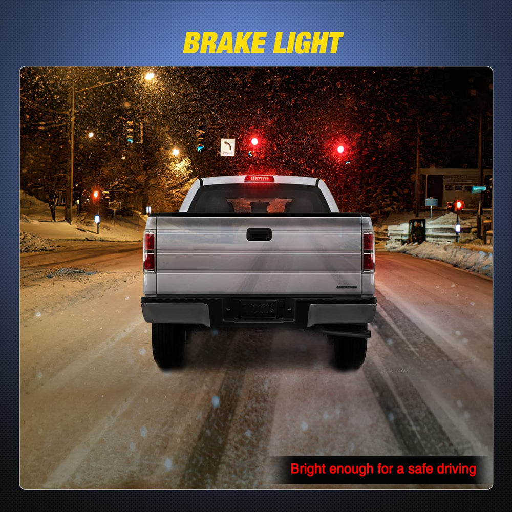 Nilight brake light provides quick illumination compared to halogen equivalents