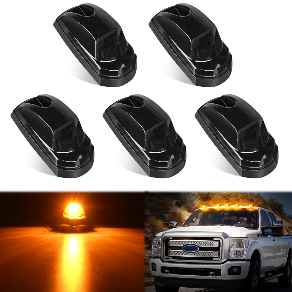 Nilight amber smoked-lens cab marker light for Ford F-Series trucks.