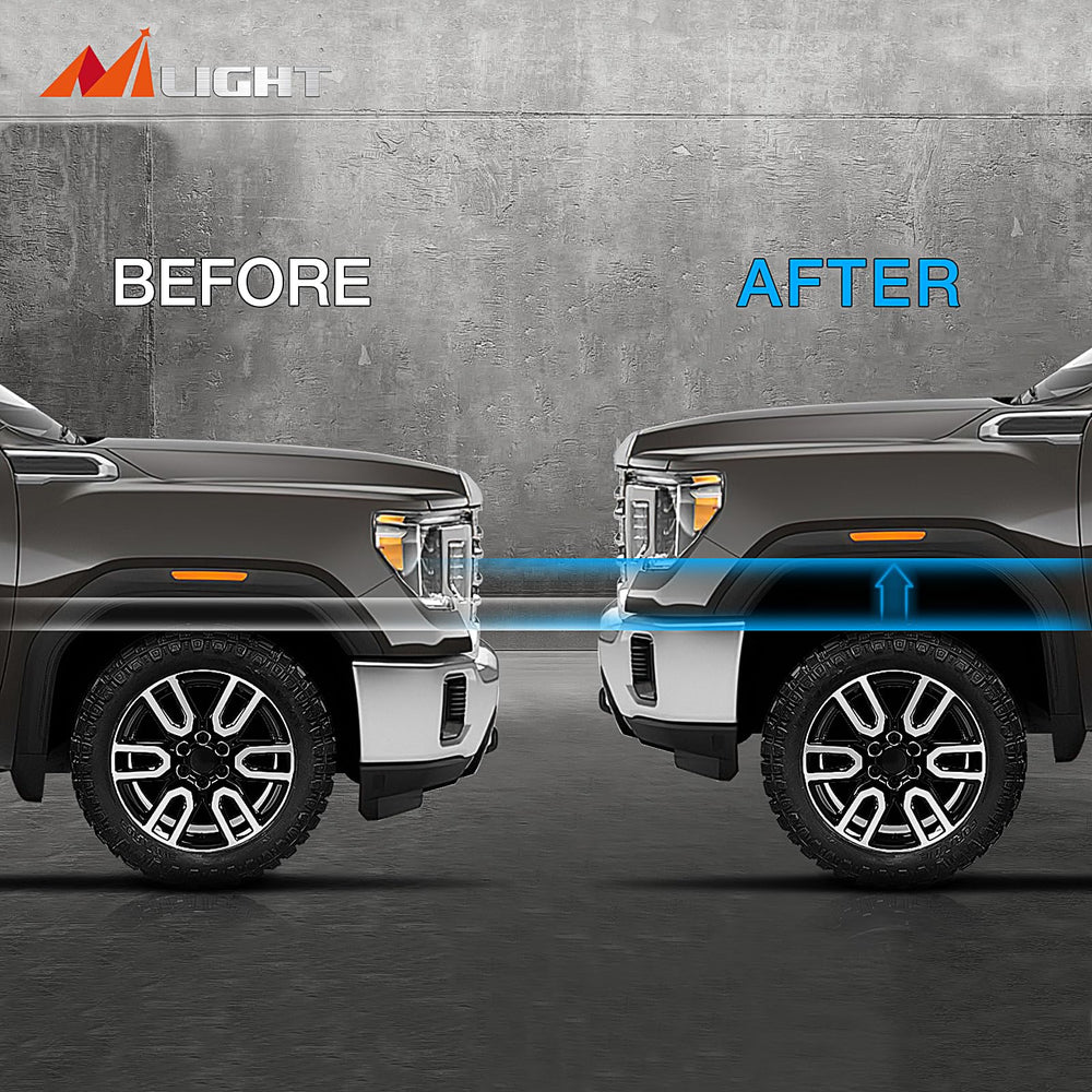 Nilight compatible with Silverado and Sierra 1500 from 2007–2023