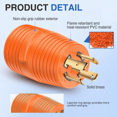 Nilight copper conductors inside ensure reliable power transfer