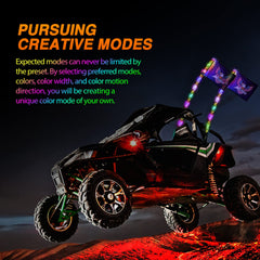 Nilight custom modes let you define motion, color width, and speed for patterns.