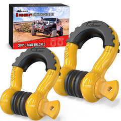Nilight 3/4-inch D-ring shackle close-up for heavy-duty towing and recovery