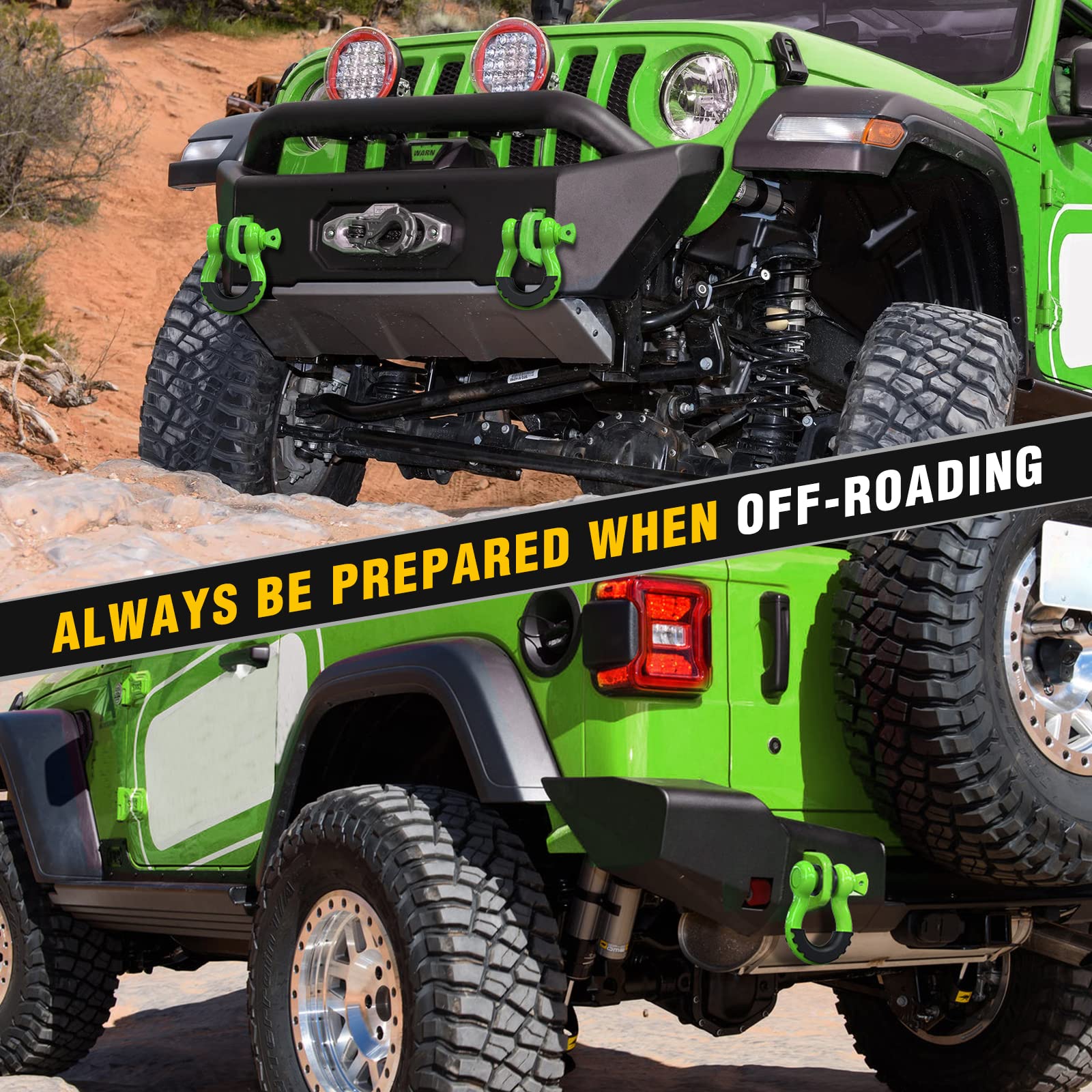 Nilight off-road accessory designed to protect paint and simplify recovery tasks.