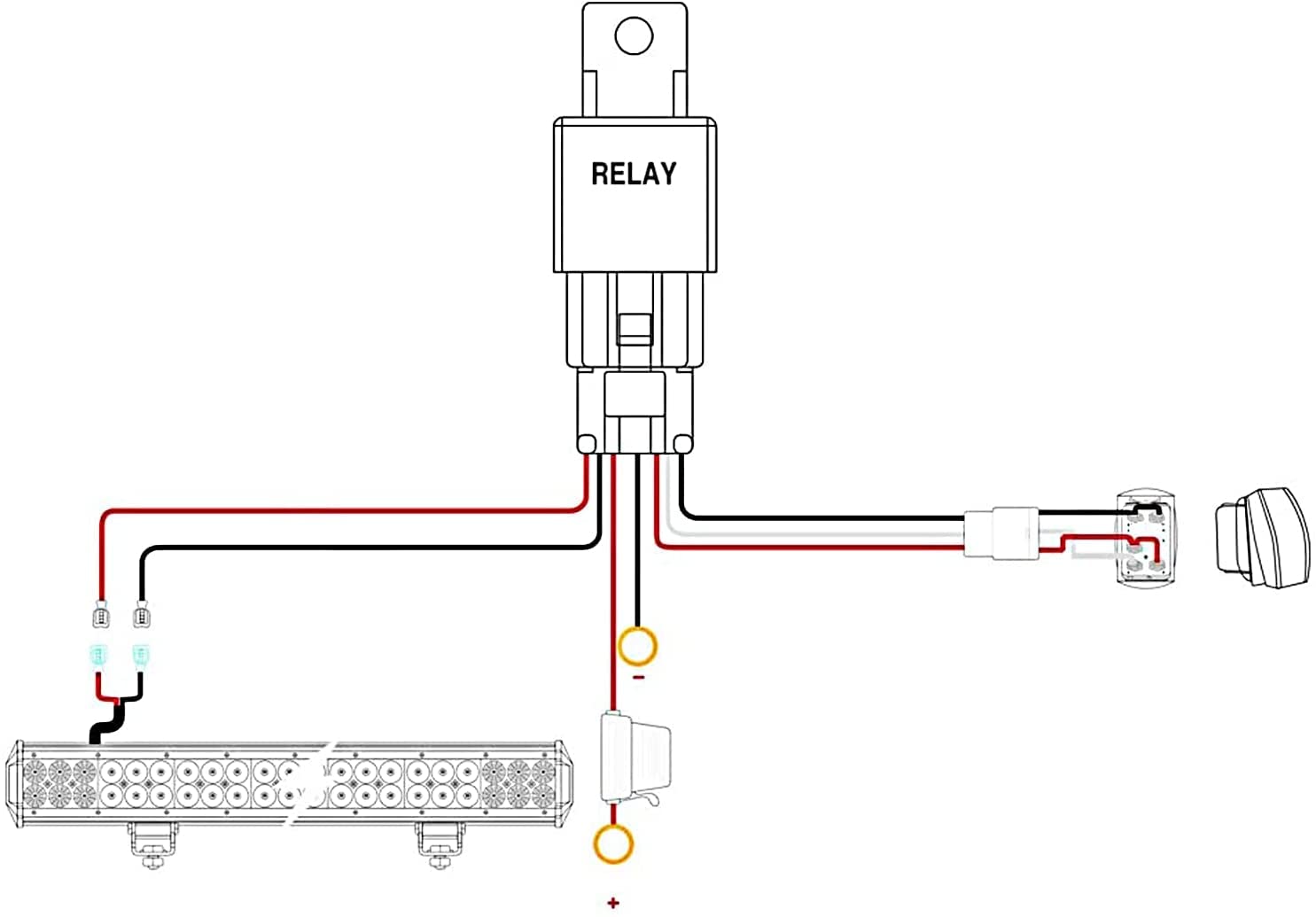 Nilight dual-outputs connector kit supports two fixtures efficiently