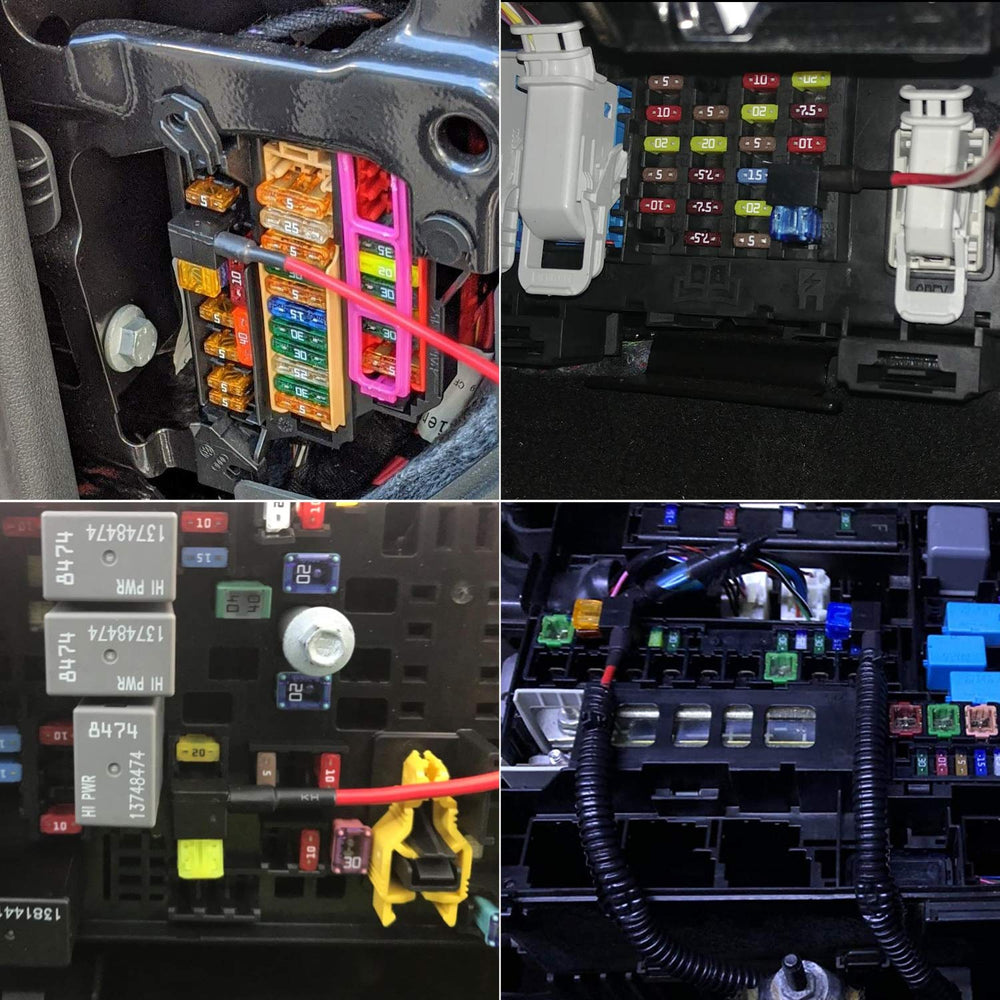 Nilight dual-slot fuse holder design enables separate protection for two circuits.