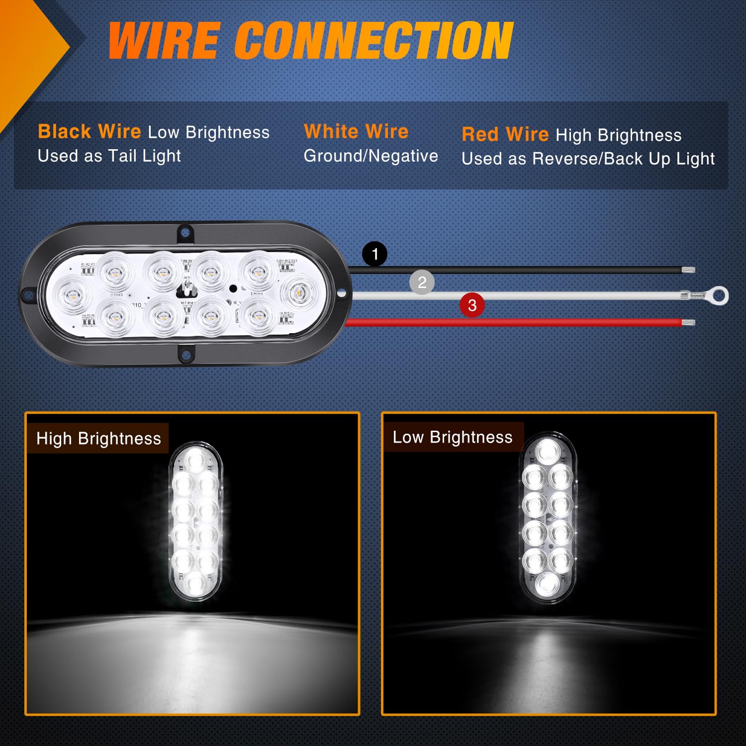 Nilight easy hardwired install with included screws for secure mounting.
