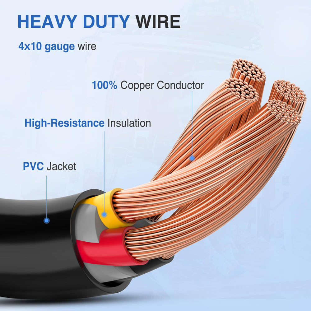 Nilight EV adapter notes not for RV use; verify receptacle type