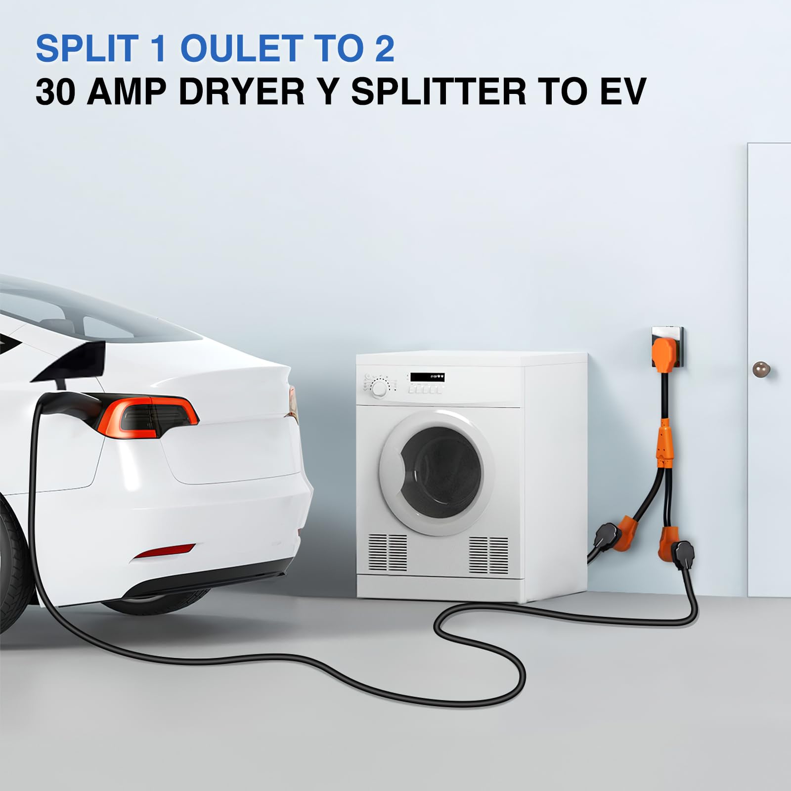 Close-up on copper conductors inside Nilight adapter showing high conductivity
