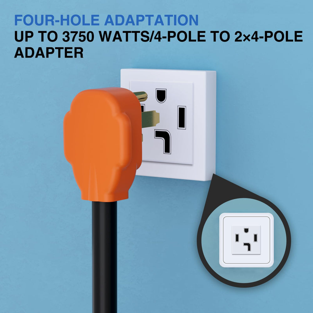Not compatible with 14-50P/14-50R outlets as noted