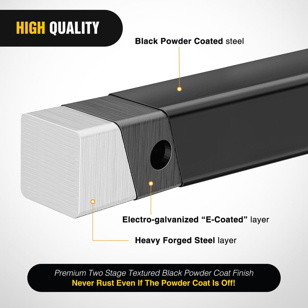 Nilight extension sleeve adds about 6.25 inches for ample space