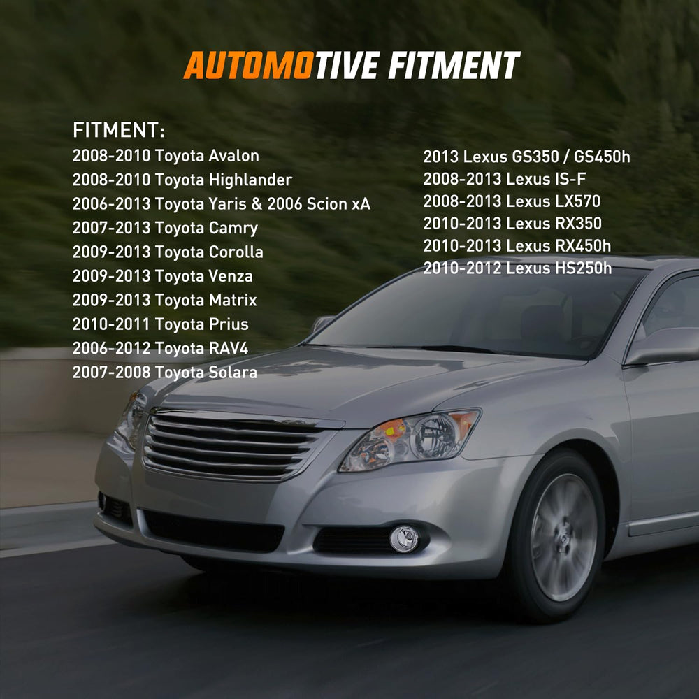 Nilight fog light assembly durable housing for all-weather reliability.