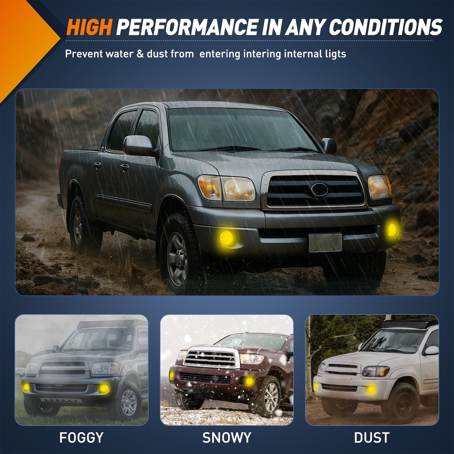 Nilight fog lights meet DOT and SAE standards for on-road use