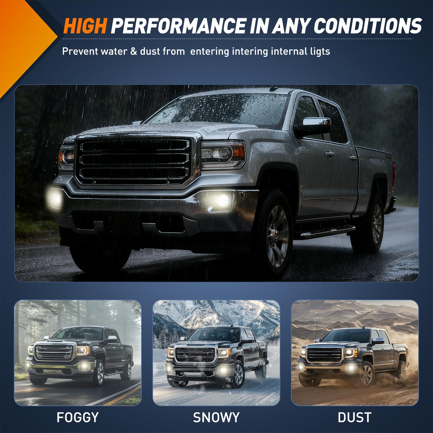 Nilight bolt-on installation for quick fit on Sierra models