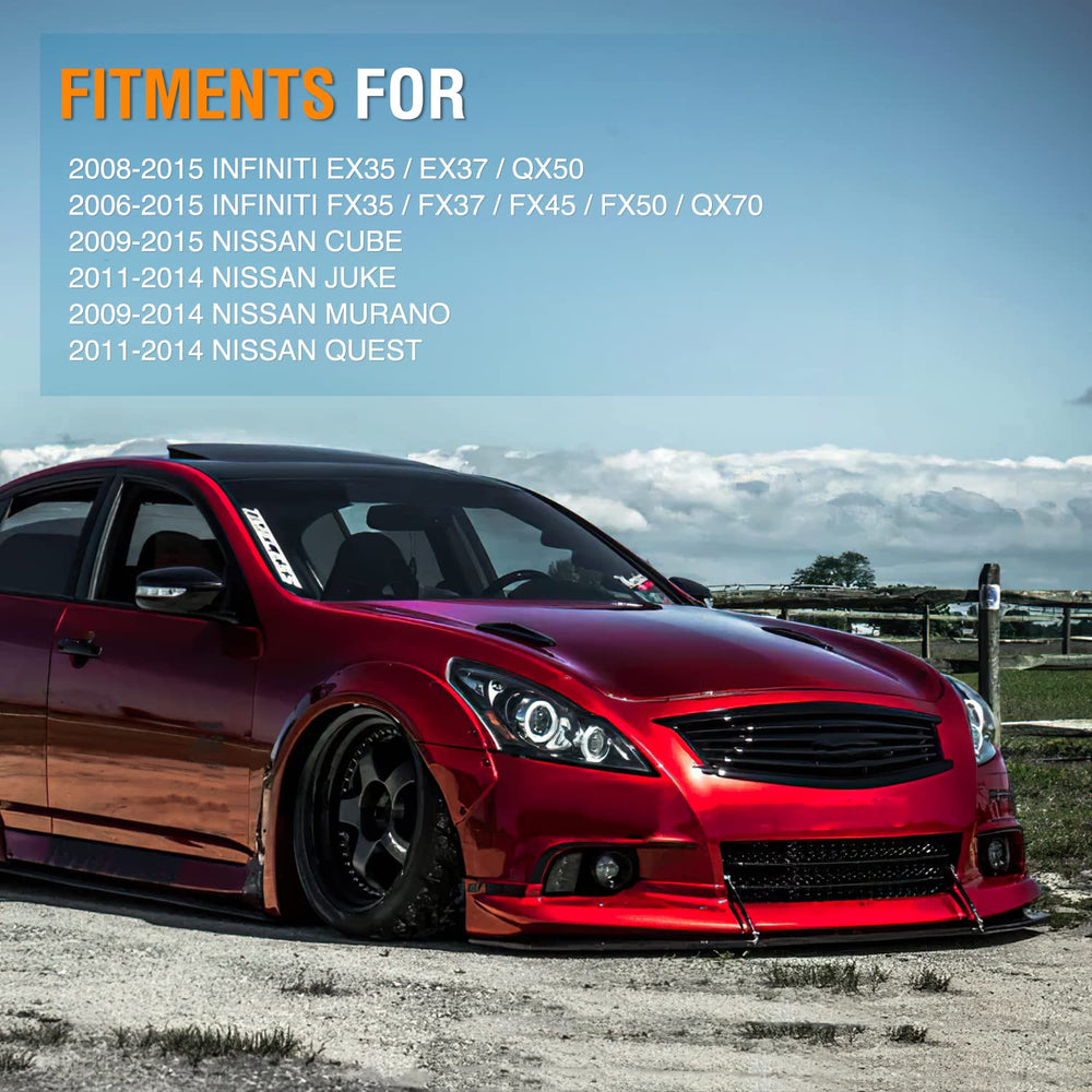 Nilight installed on vehicle Infiniti G37 showcases upgraded beam reach
