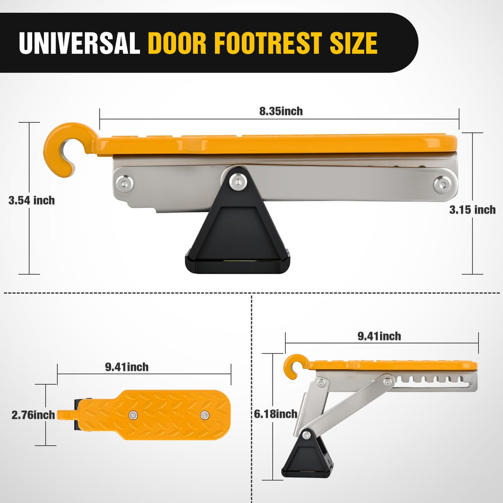Nilight foldable car step stored compactly in a glove box.