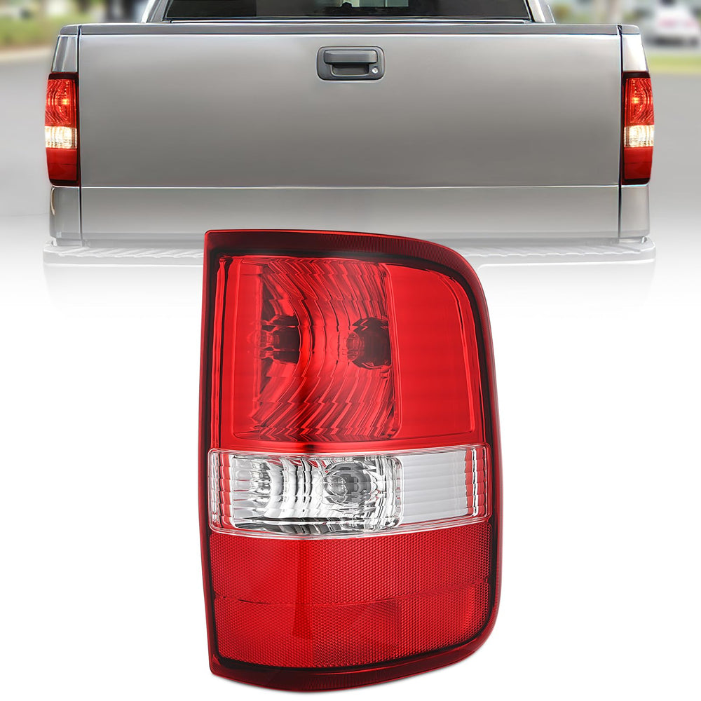 Nilight Ford F-150 taillight assembly passenger side 2004-2008 enhances rear visibility