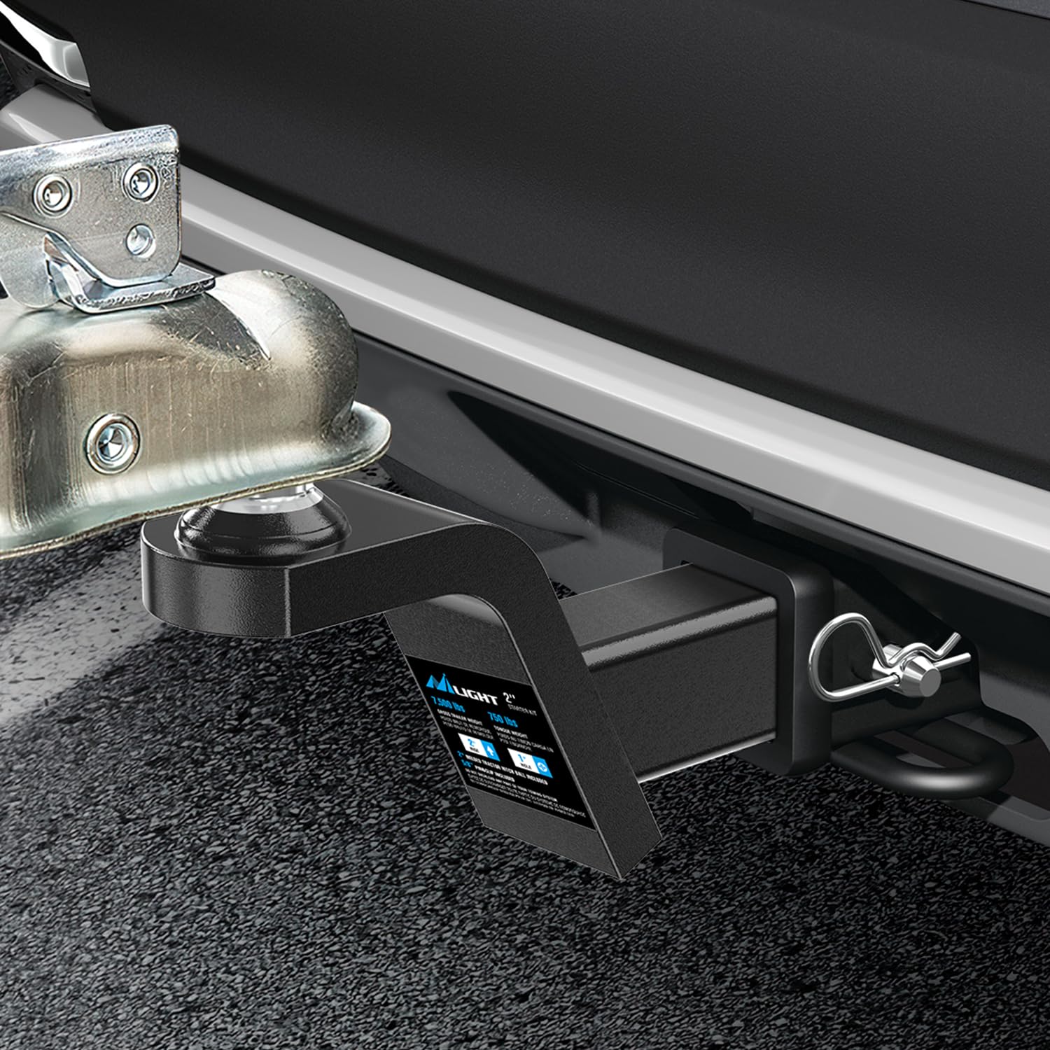Nilight Fusion heavy-duty towing capability up to 7,500 pounds.