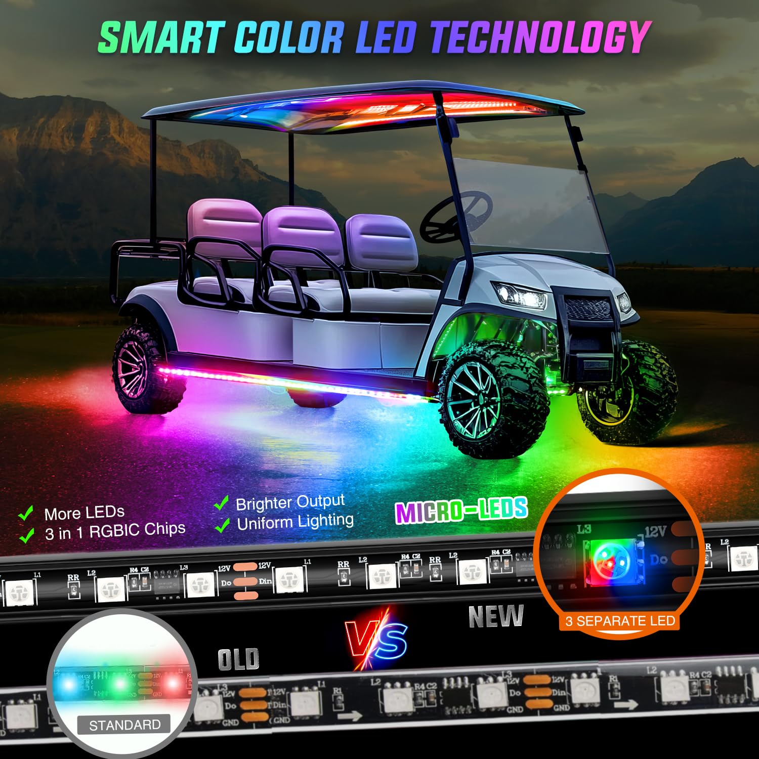 Nilight lights syncing to music with dynamic mode