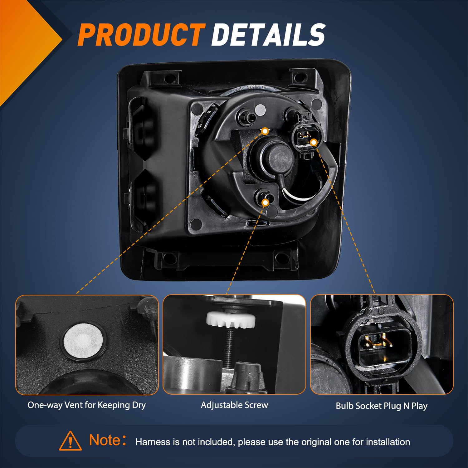 Nilight H3 12V 20W halogen bulbs provide reliable beam coverage