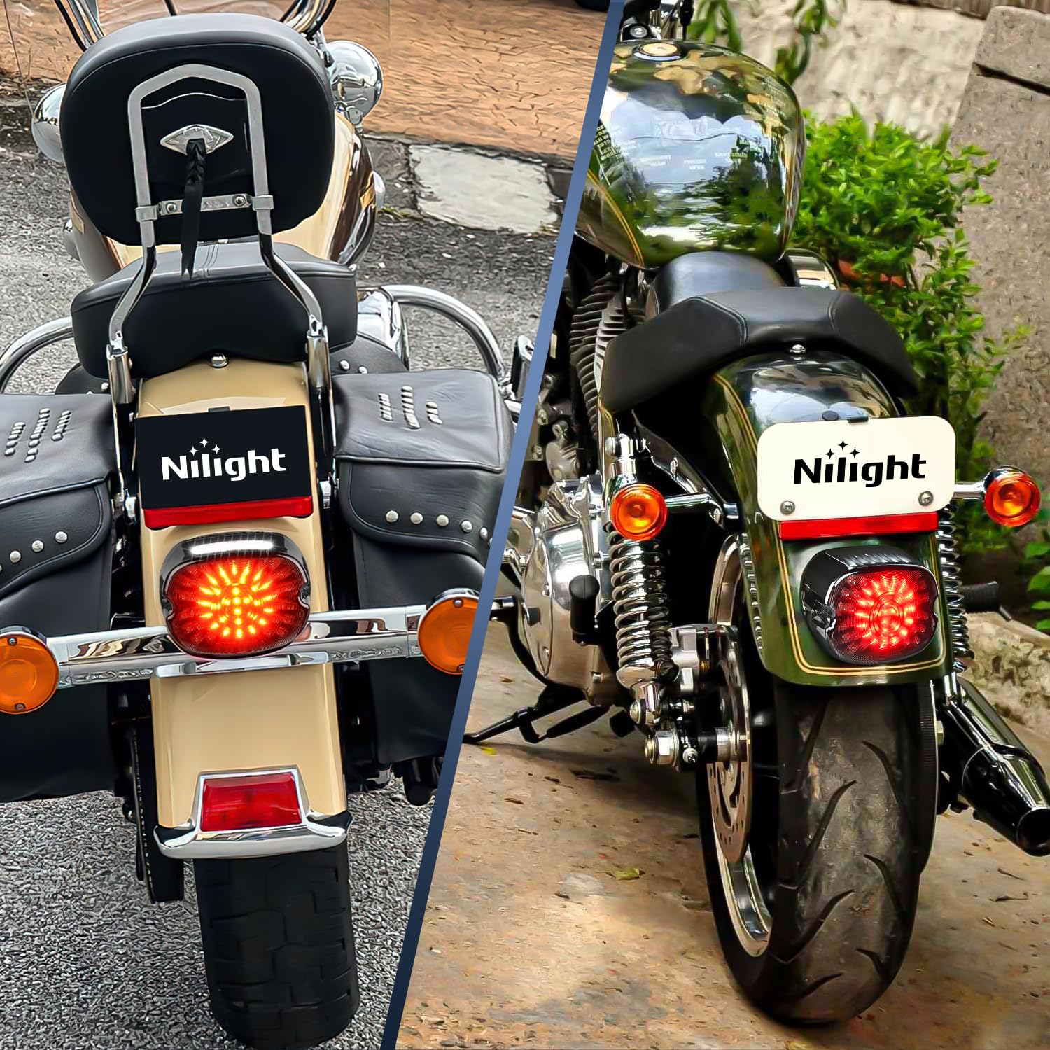 Nilight compatibility covers multiple Harley model ranges.
