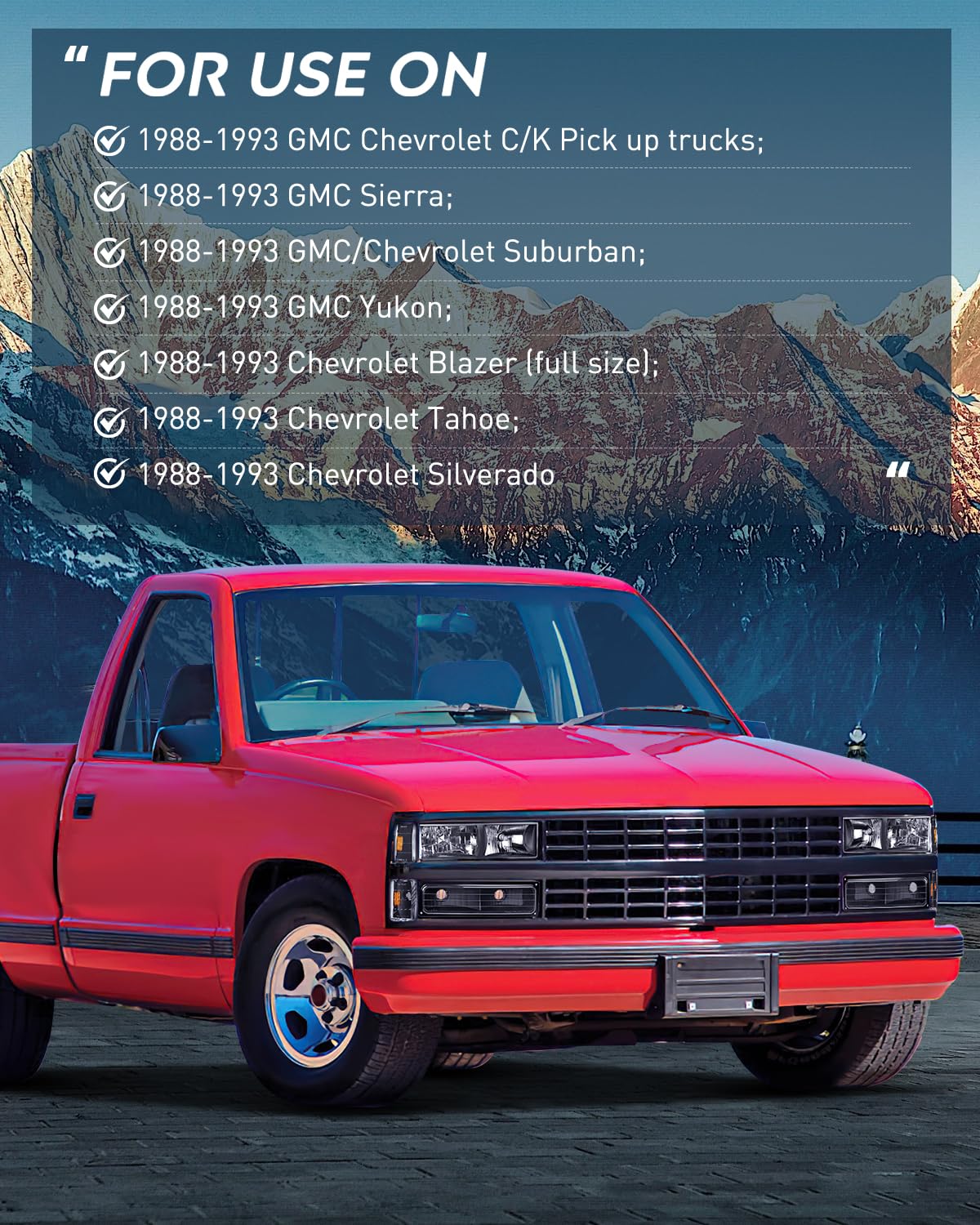 Nilight headlight assembly bulbs included for immediate installation