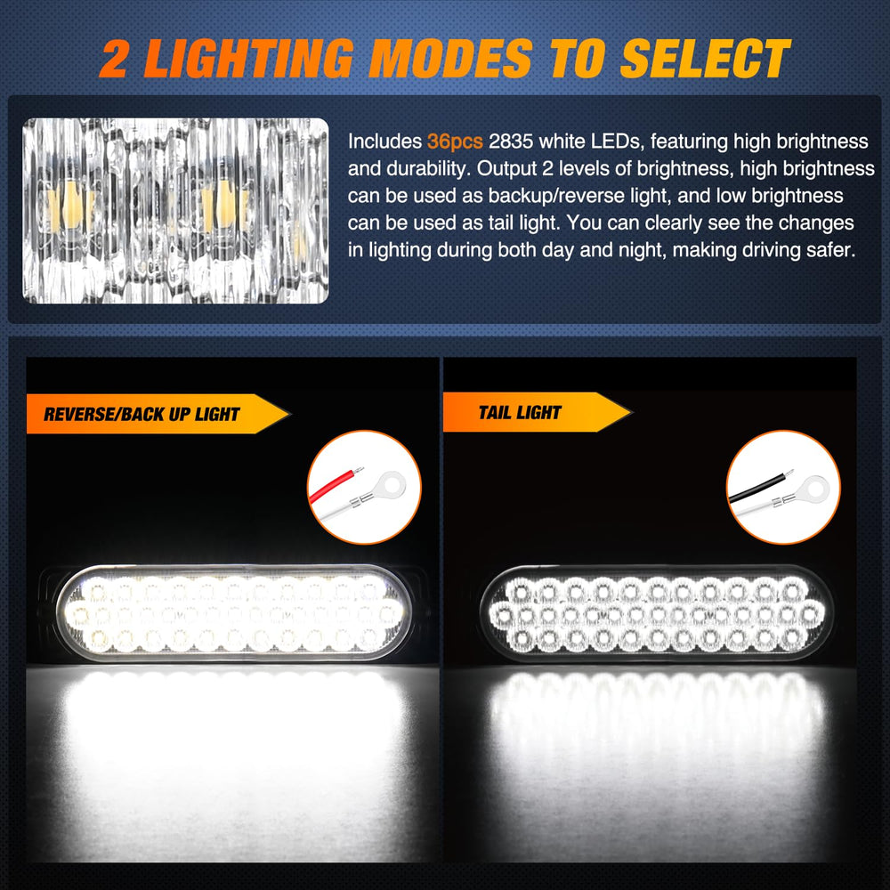 Nilight aluminum housing aids heat dissipation and durability.