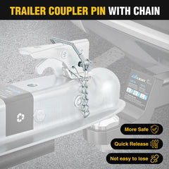 Nilight heavy-duty 3500 lbs coupler ready for rugged towing