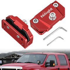 Nilight hood mount brackets 2-pack for secure, no-drill LED light bar installation.