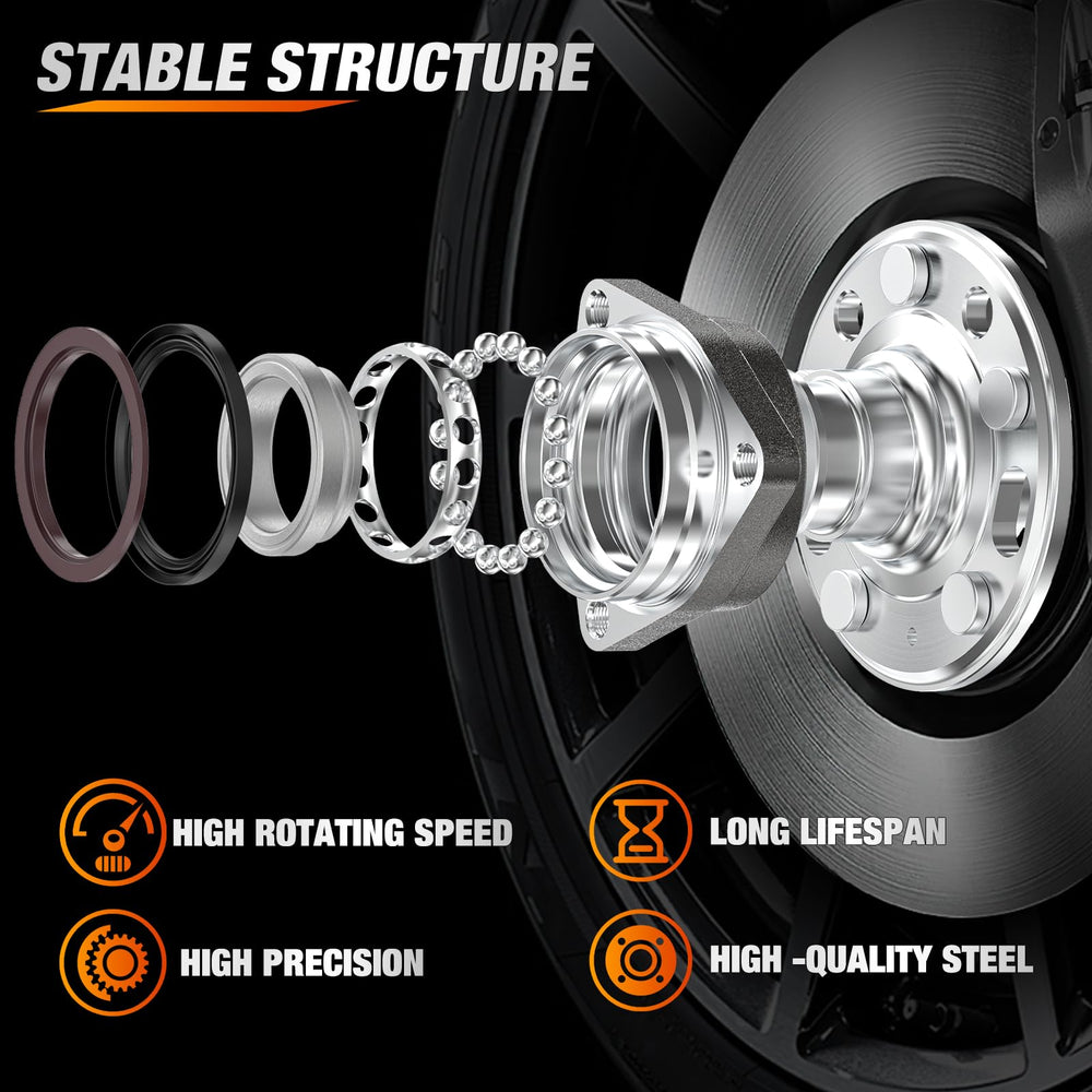 Nilight front hub assembly for Buick Lacrosse enhances ride stability and handling.