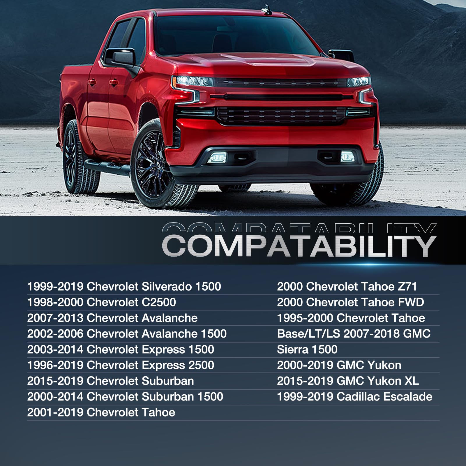Nilight compatibility guide image helps confirm fit for GM models