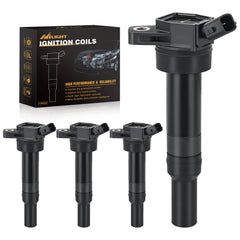 Nilight UF651 ignition coils 4-pack front view for Hyundai and Kia replacement