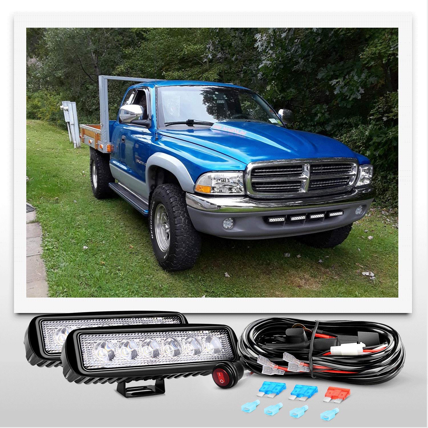 Nilight IP67 waterproof and dustproof construction for harsh conditions.
