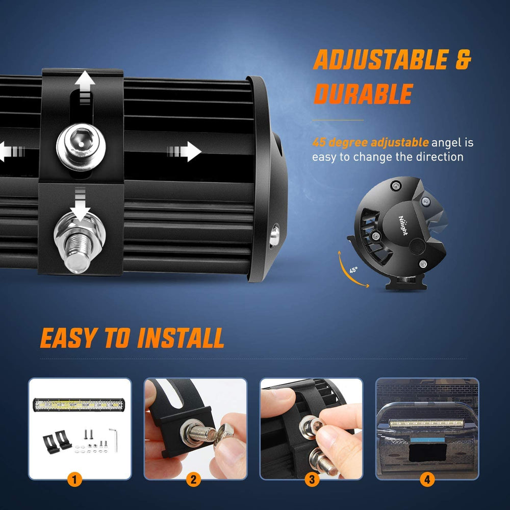 Nilight IP67 waterproof rating withstands rain and splash