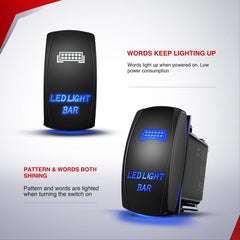 Nilight laser-etched switch with durable design and long-lasting use.