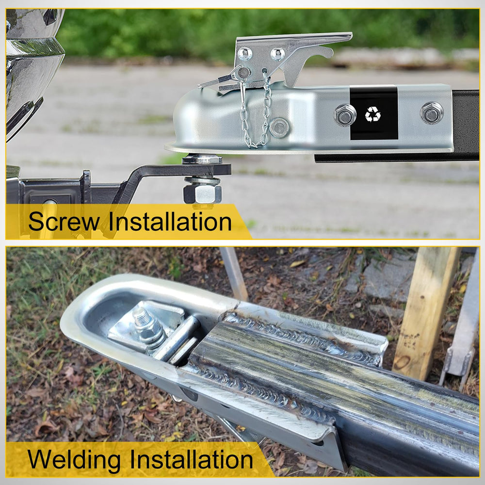 Nilight latch pin and chain system adds double protection during travel