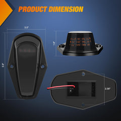 Nilight cab marker light assembly installed on a truck for example
