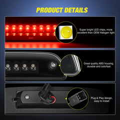 Nilight LED center stop light for Tacoma enhances quick illumination