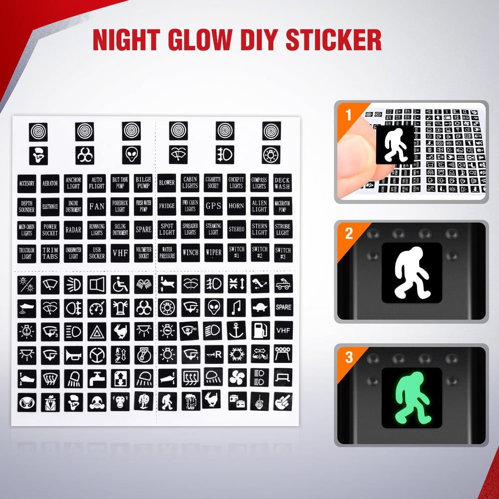 Nilight six-lead kit supports flexible lighting configurations.