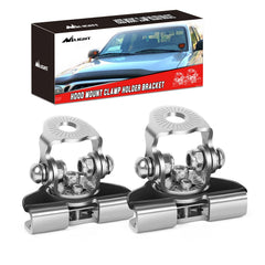 Nilight LED light bar mounting bracket with universal fit and corrosion resistance.