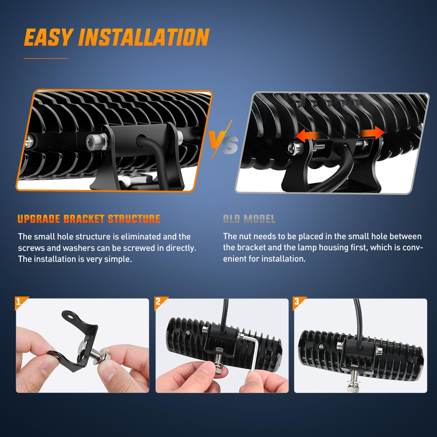 Nilight LED Pods 12-24V off-road compatibility for trucks, UTVs, and boats.