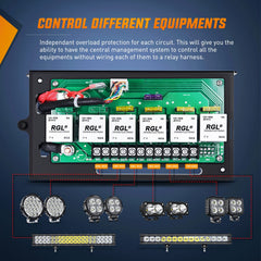 Nilight voltmeter display shows live vehicle voltage at a glance
